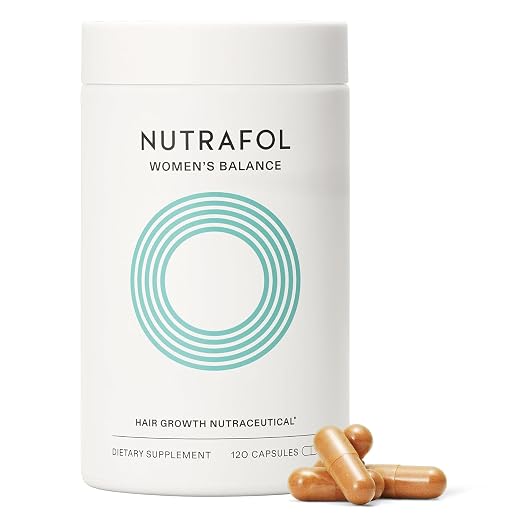 Nutrafol Women’s Balance Hair Growth Supplements, Age 45+, 1-Month Bottle